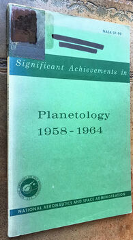 Significant Achievements In Planetology 1958-1964
