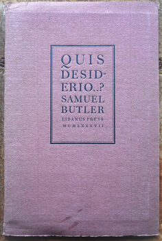 Quis Desiderio..?