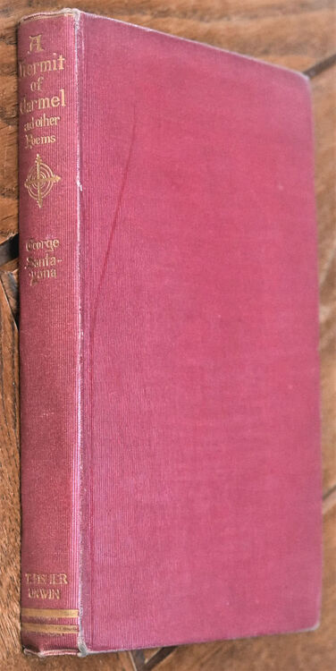 A HERMIT OF CARMEL And Other Poems