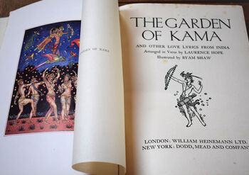 THE GARDEN OF KAMA And Other Love Lyrics From India