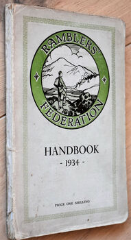 THE RAMBLERS' FEDERATION HANDBOOK Being The Official Year-Book Of The Ramblers' Federation (Manchester And District) For 1934 (Vol.III)