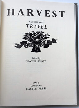 Harvest Volume One Travel