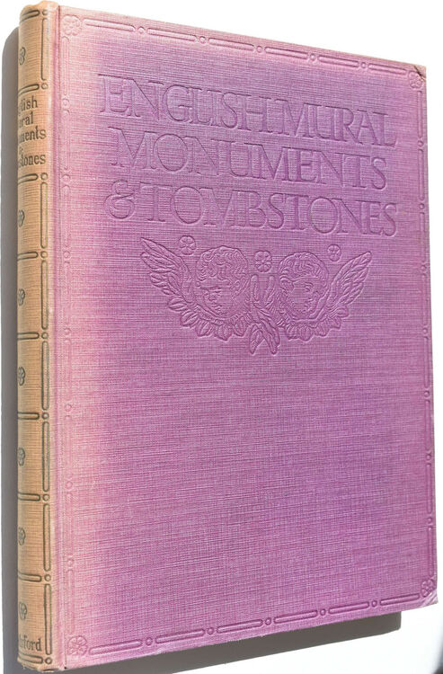 ENGLISH MURAL MONUMENTS & TOMBSTONES A Collection of eighty-four photographs of Wall Tablets, Table Tombs and Headstones of the 17th and 18th Centuries