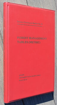Forest Management Tables (Metric)