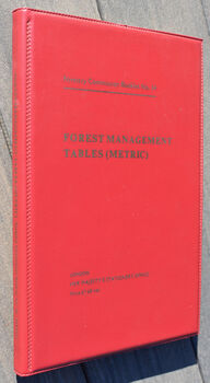 Forest Management Tables (Metric)