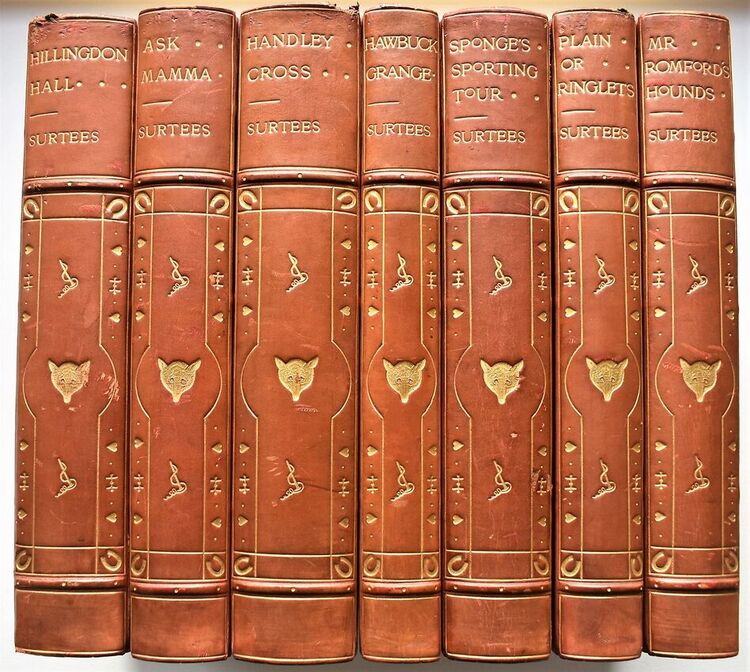 Handley Cross Or Mr Jorrocks's Hunt; Mr Sponge's Sporting Tour; Hawbuck Grange Or The Sporting Adventures Of Thomas Scott Esq; Plain Or Ringlets?; Ask Mamma Or The Richest Commoner In England; Mr Romford's Hounds; Hillingdon Hall Or The Cockney Squire [7 
