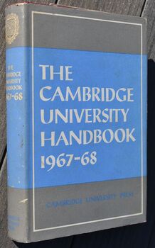 The Cambridge University Handbook 1967-68