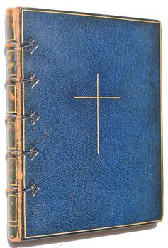 HOLY COMMUNION Illuminated Edition Old English Text; The Initials and Borders Beautifully Printed In Colour After The Style Of 14th Century MSS