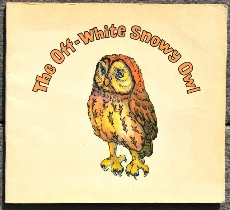 The Off-White Snowy Owl
