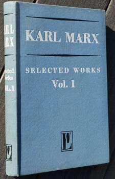KARL MARX Selected Works In Two Volumes Vol.1