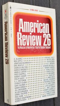 AMERICAN REVIEW 26 The Magazine Of New Writing