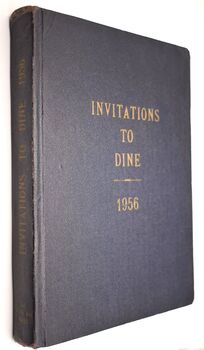 INVITATIONS TO DINE In London And Greater London 1956