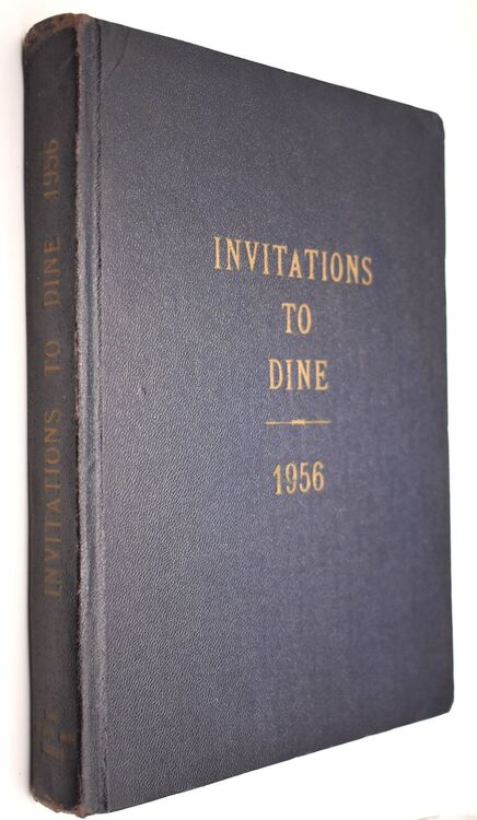 INVITATIONS TO DINE In London And Greater London 1956