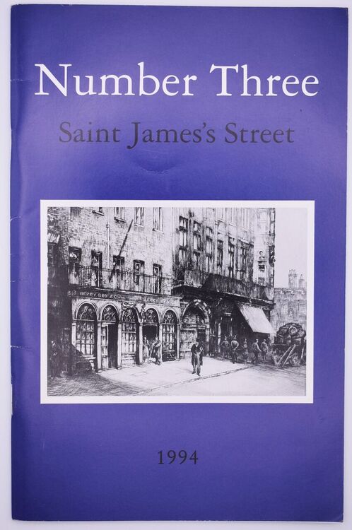 NUMBER THREE SAINT JAMES'S STREET 1994