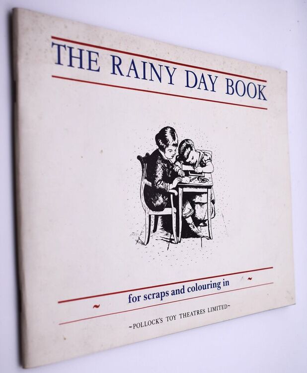 THE RAINY DAY BOOK For Scraps And Colouring In