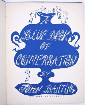 A Blue Book Of Conversation
