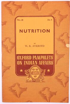 Nutrition [Oxford Pamphlets On Indian Affairs No.21]