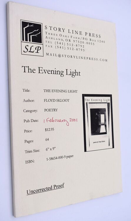 The Evening Light [Uncorrected Proof]