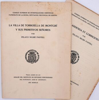 La Villa De Torroella De Montgri Y Sus Primitivos Senores