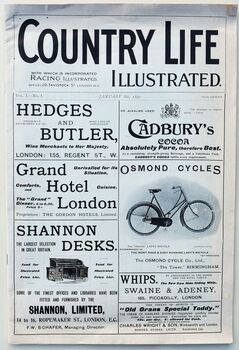 Country Life Illustrated Vol.1. No.1 January 8th, 1897