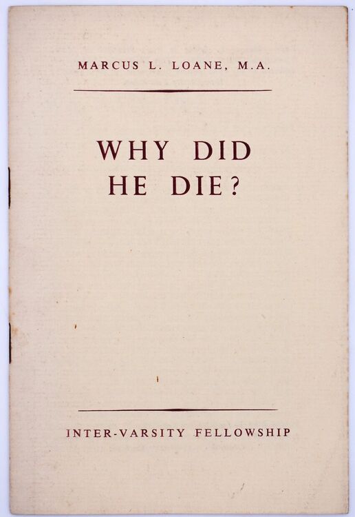 Why Did He Die?