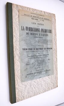 Les Idées Sur La Tuberculose Pulmonaire De Morton À Laennec (1698-1815)