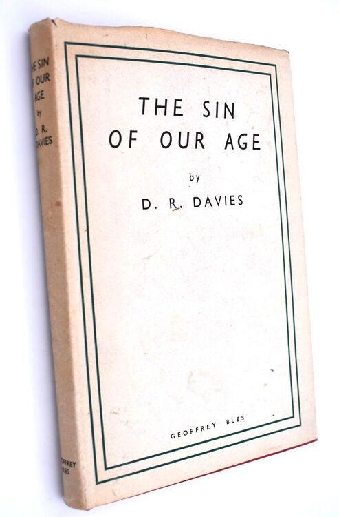The Sin Of Our Age