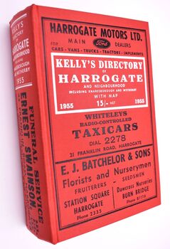 1955 KELLY'S DIRECTORY OF HARROGATE And Neighbourhood Including Knaresborough And Wetherby