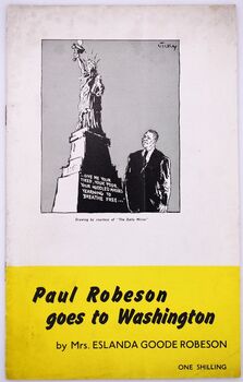 Paul Robeson Goes To Washington