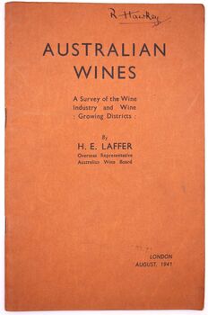 AUSTRALIAN WNES A Survey Of The Wine Industry And Growing Districts