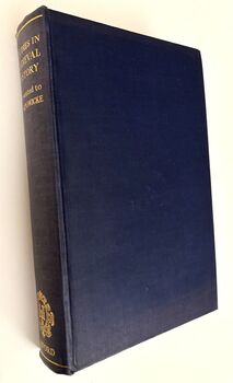 STUDIES IN MEDIEVAL HISTORY Presented To Frederick Maurice Powicke