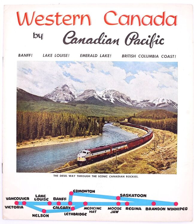 Western Canada By Canadian Pacific
