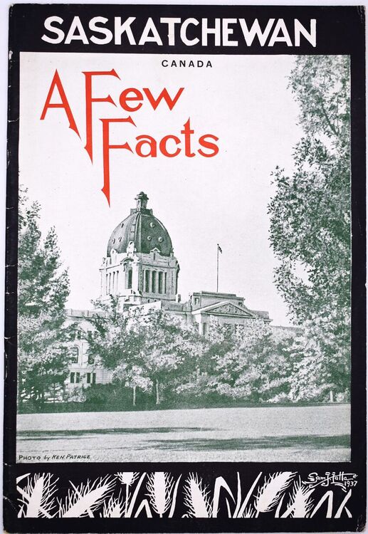 SASKATCHEWAN A Few Facts