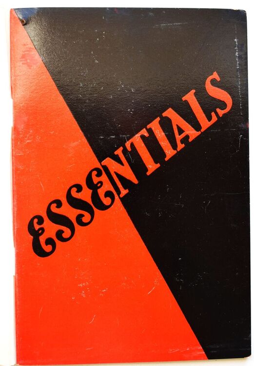 ESSENTIALS Instruction Booklet For Premier Esse Cooker