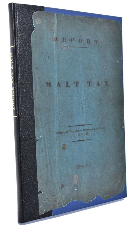 REPORT FROM THE SELECT COMMITTEE ON MALT TAX; Together With The Proceedings Of The Committee, Minutes Of Evidence And Appendix