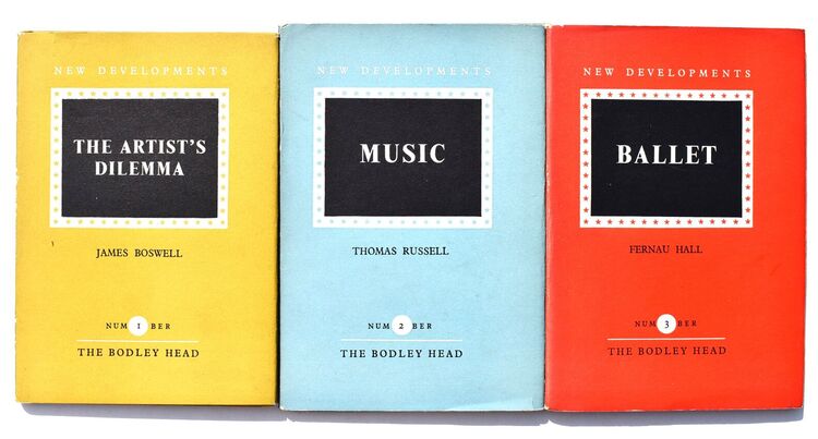 NEW DEVELOPMENTS: The Artist's Dilemma; Music; Ballet [3 Volumes]