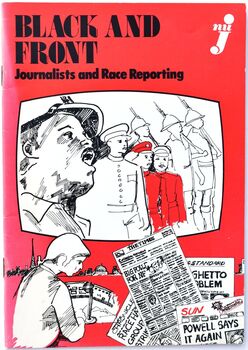 BLACK AND FRONT Journalists And Race Reporting