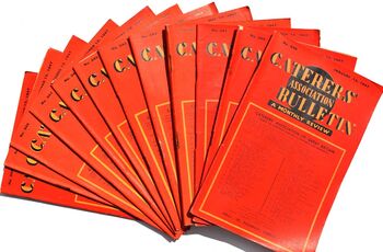 CATERERS' ASSOCIATION BULLETIN A Monthly Review [January to December 1947]