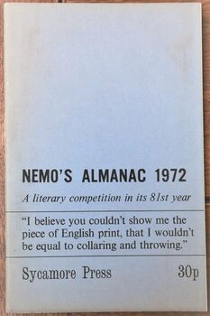 Nemo's Almanac 1962