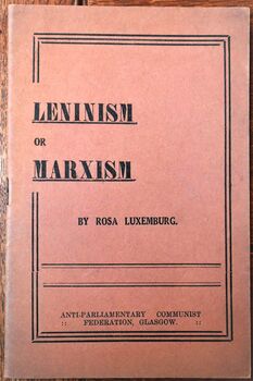 Leninism Or Marxism