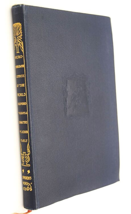 MICROCOSMOGRAPHIE Or A Piece Of The World Discovered In Essays & Characters [The Temple Classics]