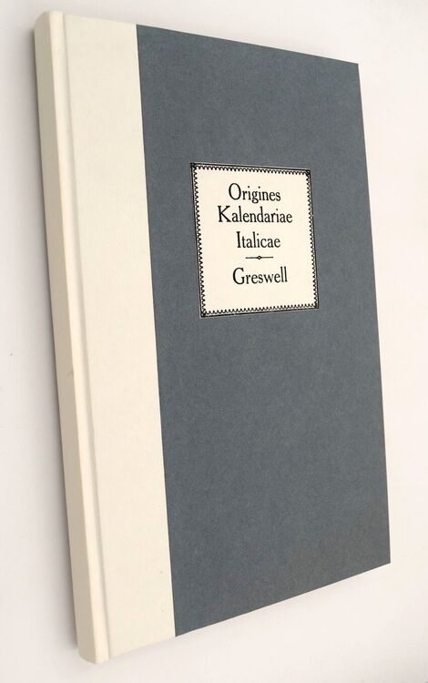 Preliminary Address Of The Origines Kalendariae Italicae Lately Published At The Oxford University Press Preliminary Address Of The Origines Kalendariae Italicae Lately Published At The Oxford University Press