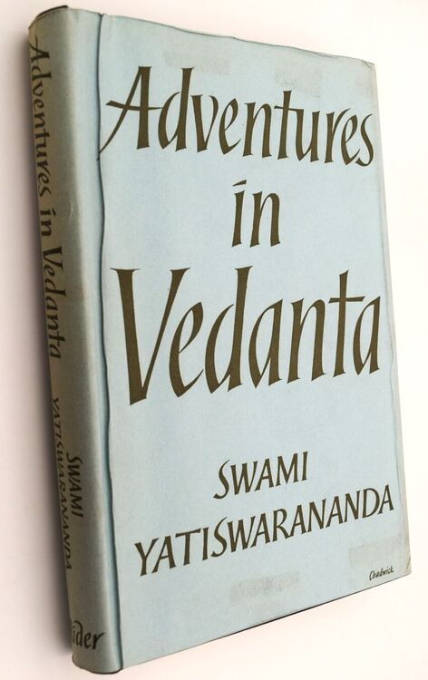 Adventures In Vedanta Adventures In Vedanta