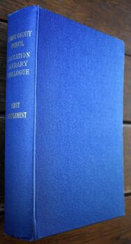 London County Council Education Library Catalogue - First Supplement 1935-1945