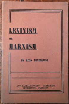 Leninism Or Marxism
